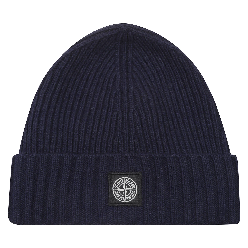 Stone Island Bonnet À Logo Homme Accessoires Bleu L