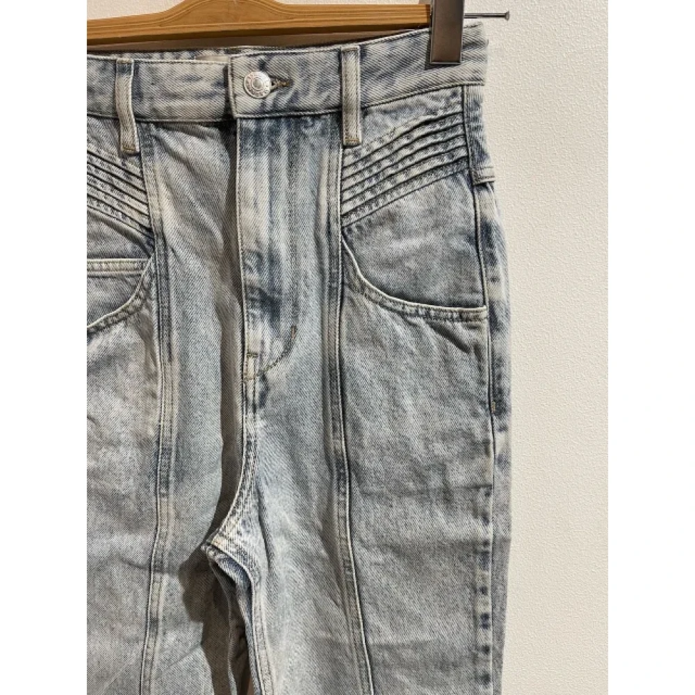 Isabel Marant Pre-owned Cotton jeans Blue Dames