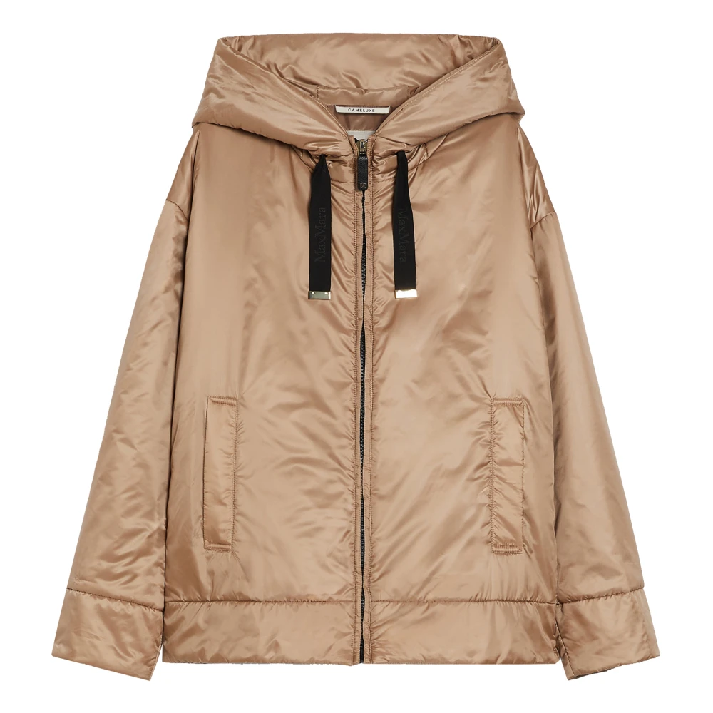 Max Mara Stijlvolle Jurk in Bleke Kameel Daria Brown Dames