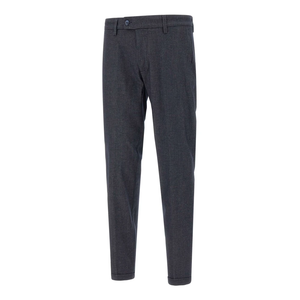 Re-Hash Men's Blue Stylish Trousers For - Slim-Fit Trousers - W38 - Trousers
