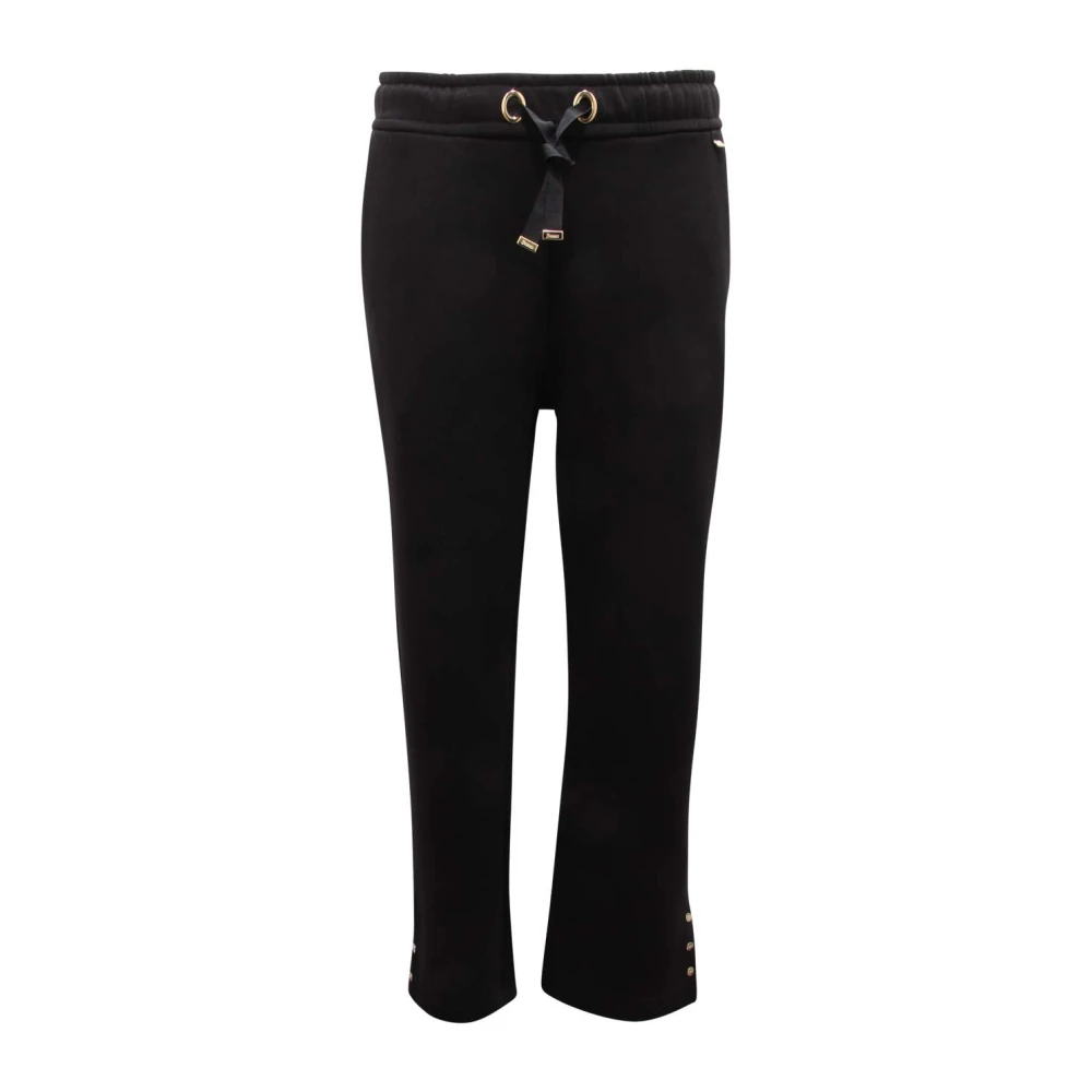 Herno Mujer Negro Pantalones, Talla: S