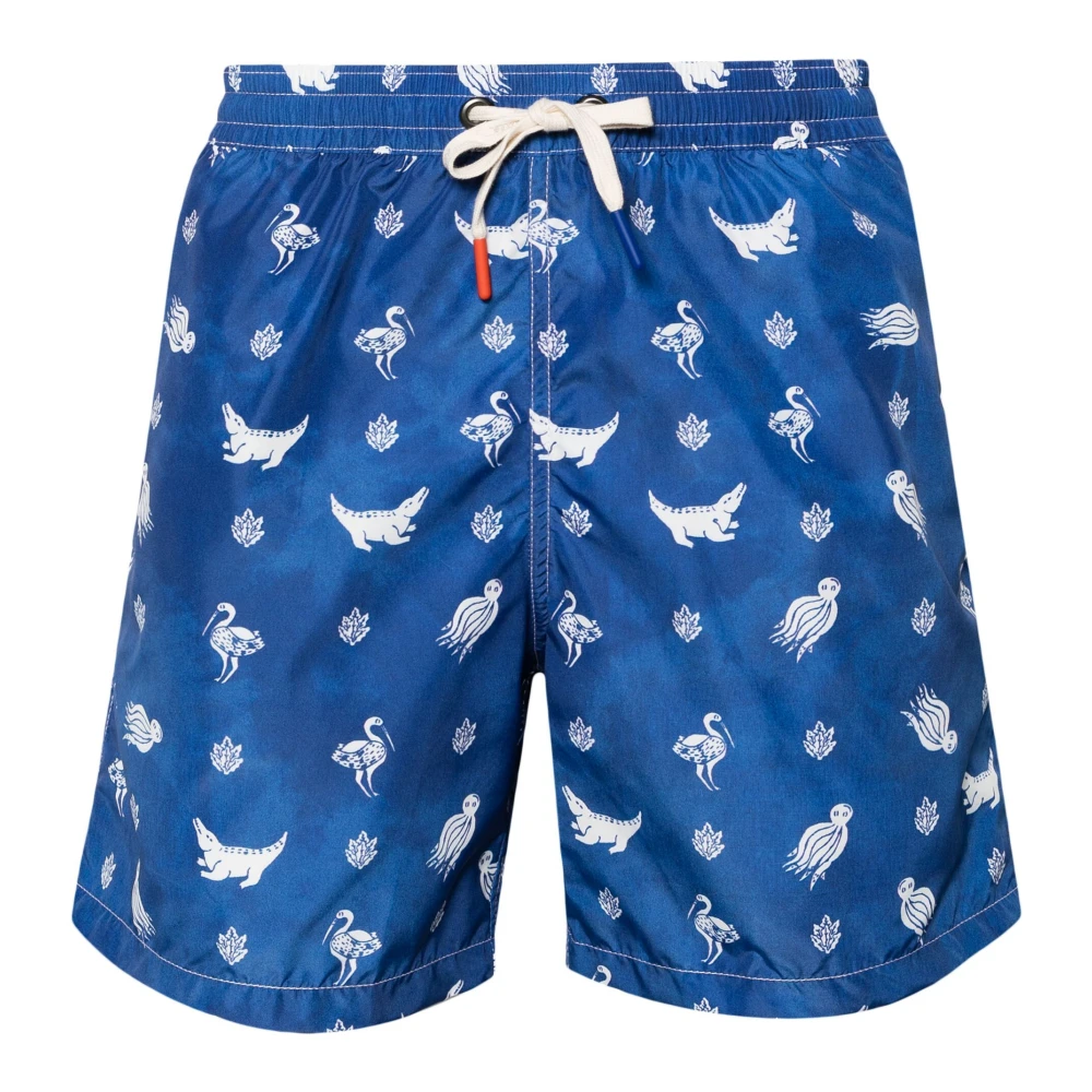 Altea Print Zwemshorts Blue Heren