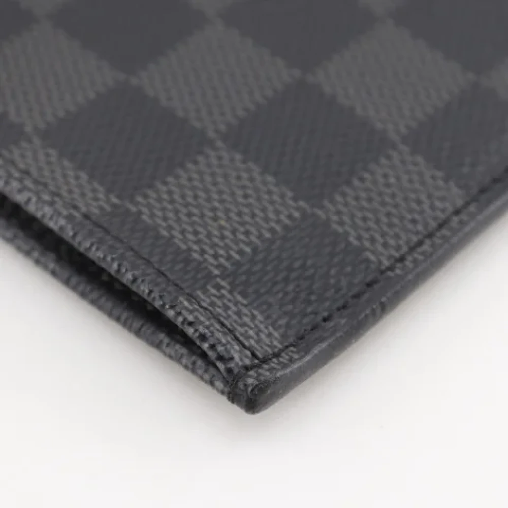 Louis Vuitton Vintage Pre-owned Canvas clutches Black Heren