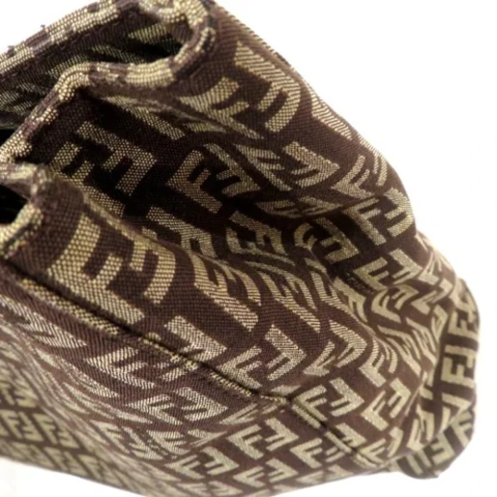 Fendi Vintage Pre-owned Fabric fendi-bags Brown Dames