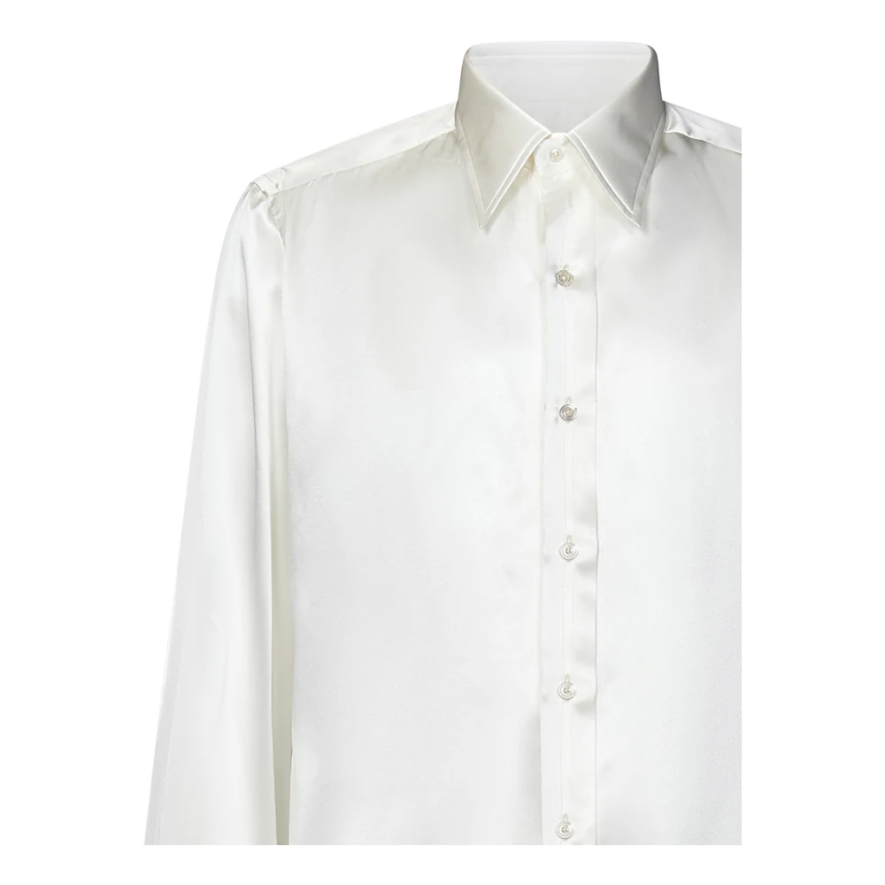 Tom Ford Casual Shirts White Heren