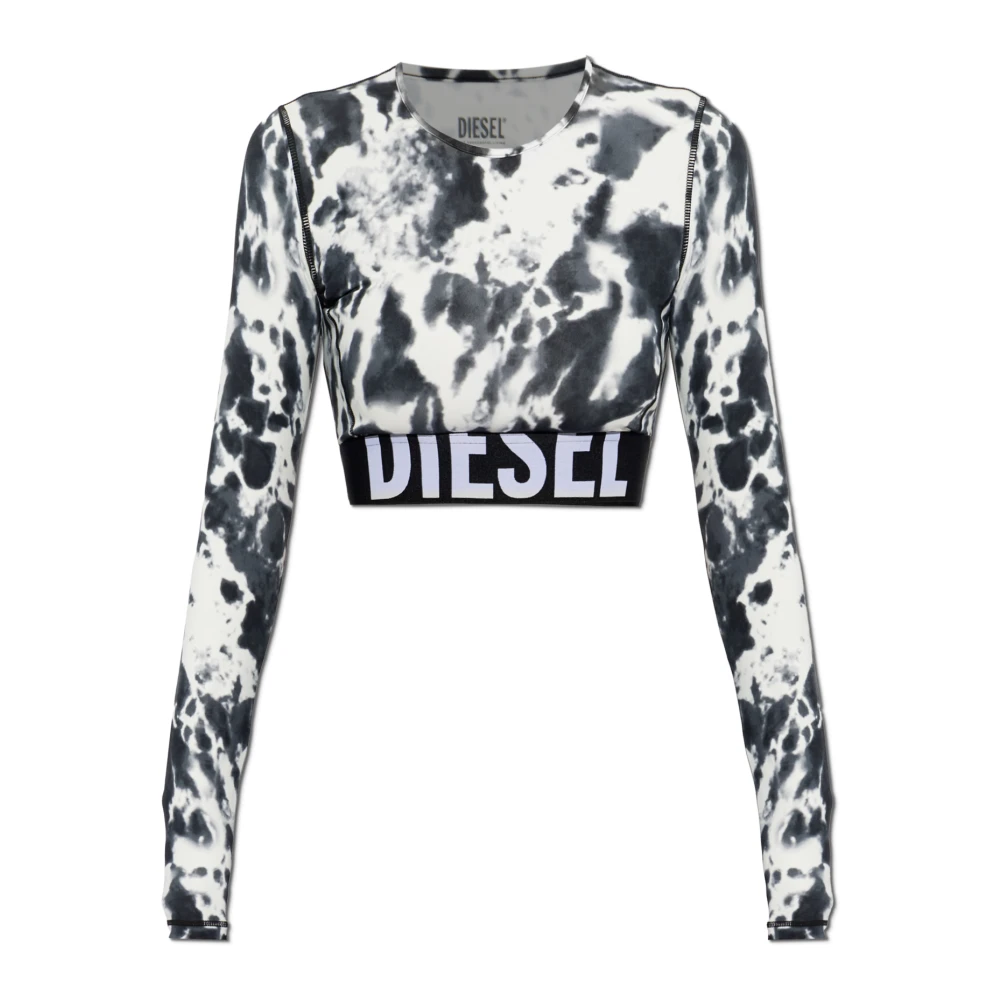 Diesel Donna Nero - Melissa-D-Pop Top - Tops - L