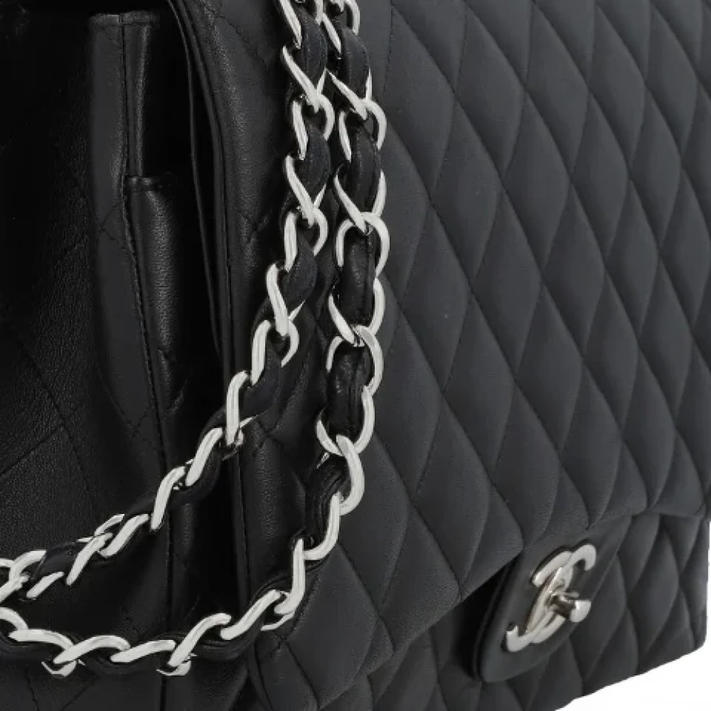 Chanel Vintage Pre-owned Leather shoulder-bags Red Dames