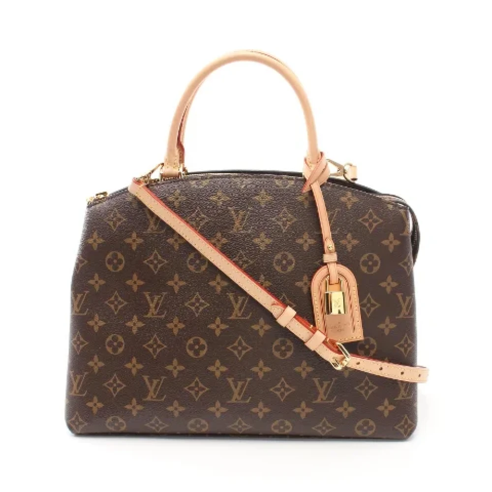 Louis Vuitton Vintage Pre-owned Canvas handbags Brown Dames