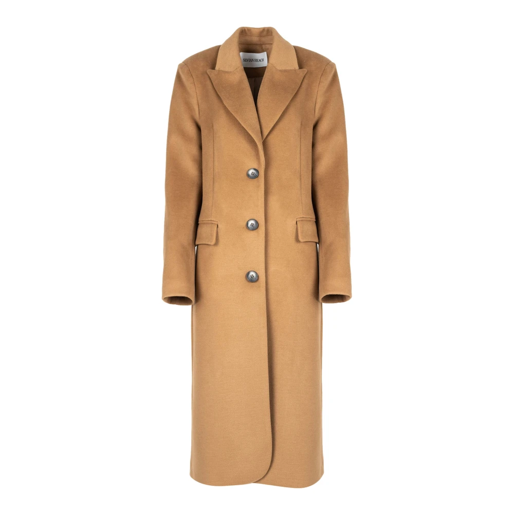 Coats > Single-Breasted Coats - - Silvian Heach - Modalova