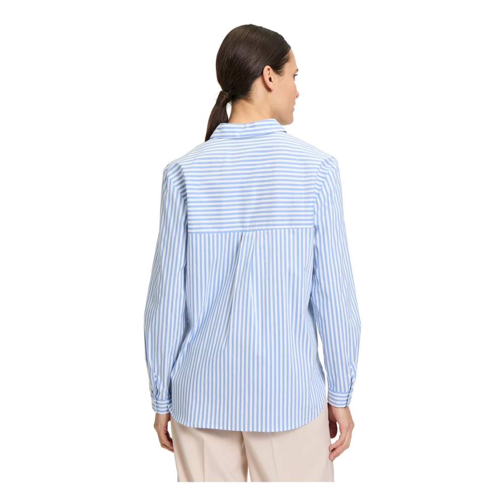 Betty Barclay Gestreepte Casual Blouse met Kraag Multicolor Dames