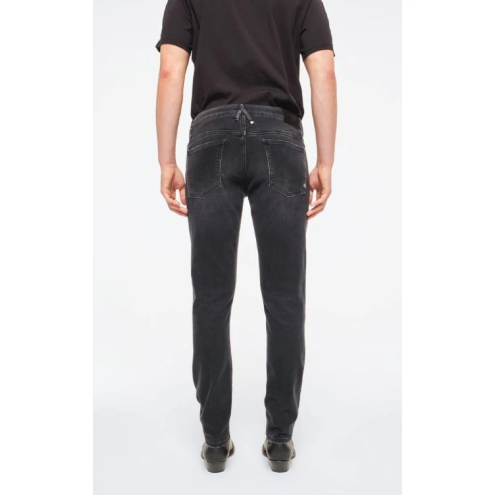 Cycle Zwarte Denim Jeans Black Heren