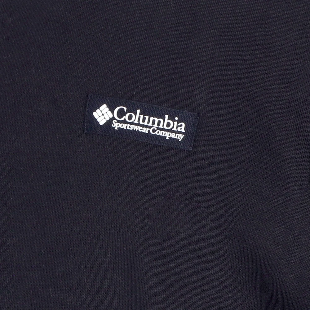 Columbia Zwarte Ridge Hoodie Lange Mouw Sweatshirt Black Heren