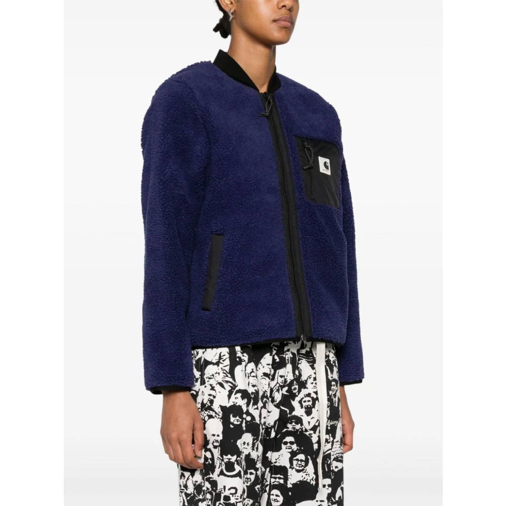 Carhartt WIP Janet Liner 2CR Jassen Blue Dames