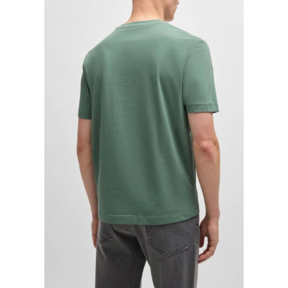 Hugo Boss Heren Casual T-shirt Green Heren