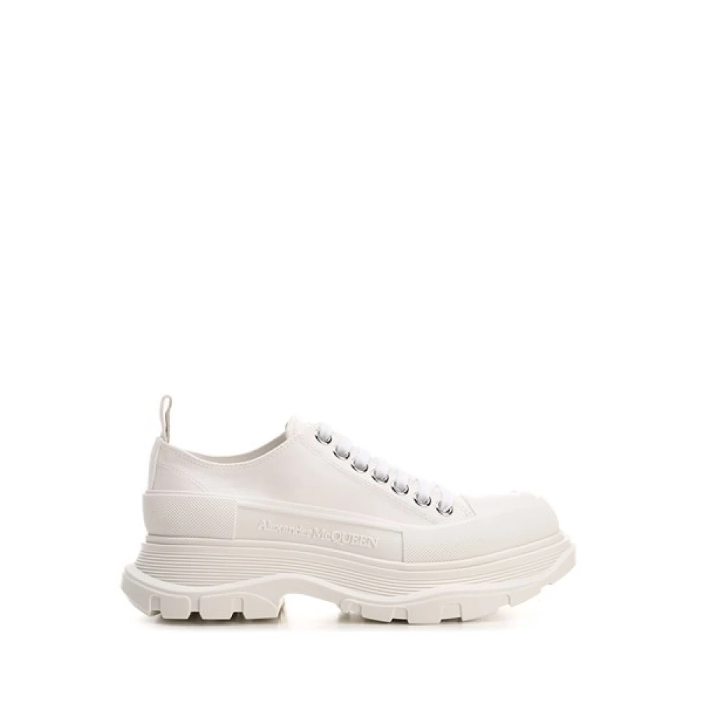 Alexander McQueen Witte Sneakers W4Mv2 Stijl Dames Schoenen Beige