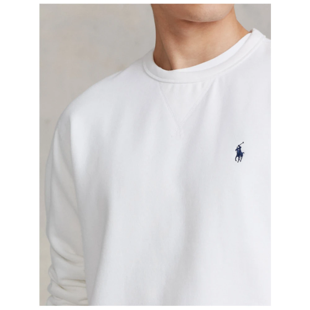Polo Ralph Lauren Klassieke Sweatshirt met Iconisch Logo White Heren