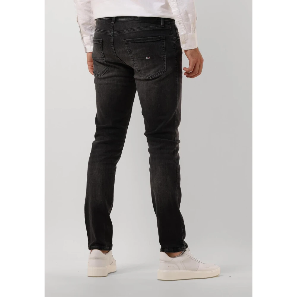 Tommy Jeans Slim Fit Zwarte Jeans Austin Black Heren