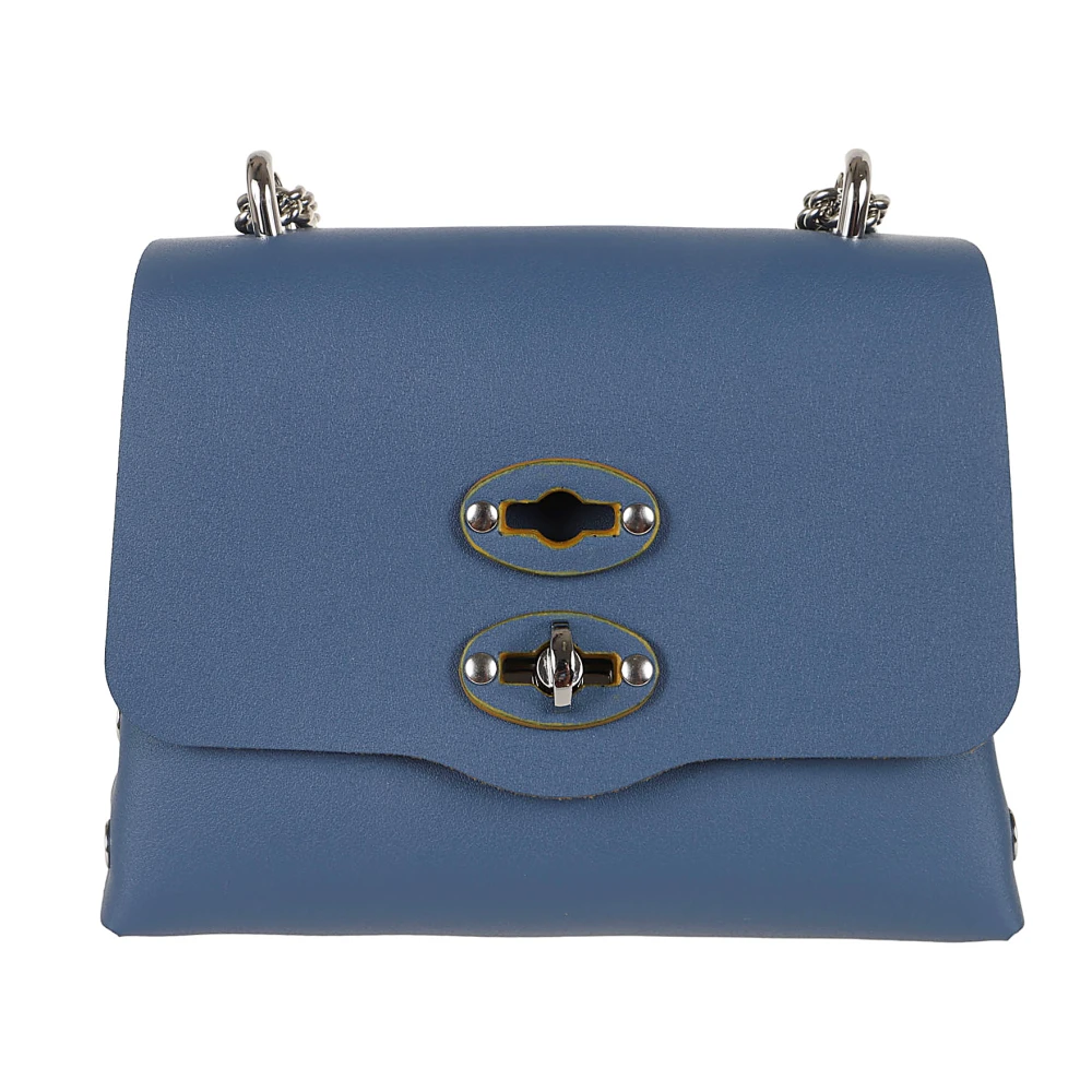 Zanellato Blauwe Schoudertas Modestatement Blue Dames