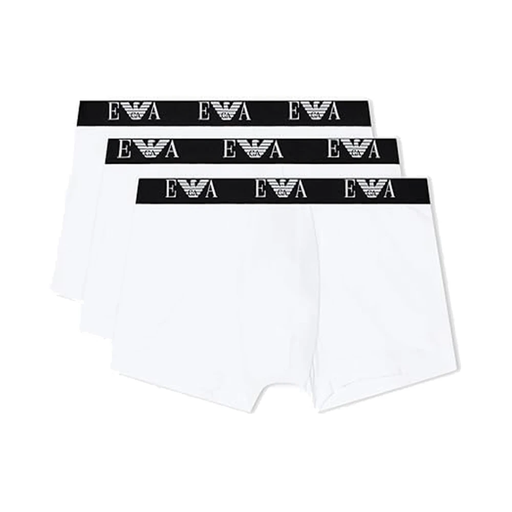 Emporio Armani Men's White Underpants, S, Underwear