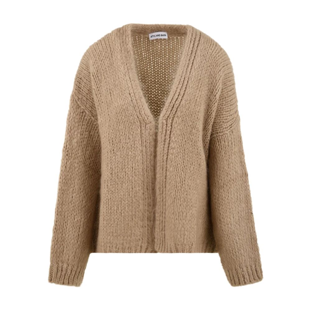 Attic and Barn Dove Grey Sweater Collectie Beige Dames