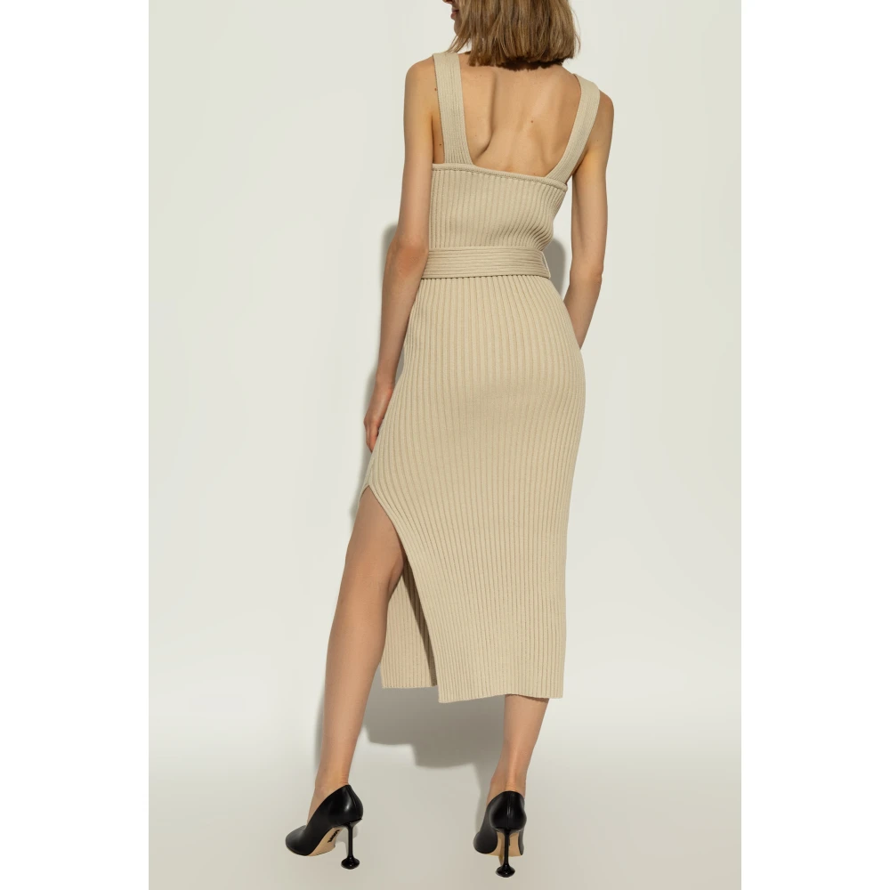 By Malene Birger Gestreepte jurk met bandjes Honeya By Herenne Birger Beige Dames