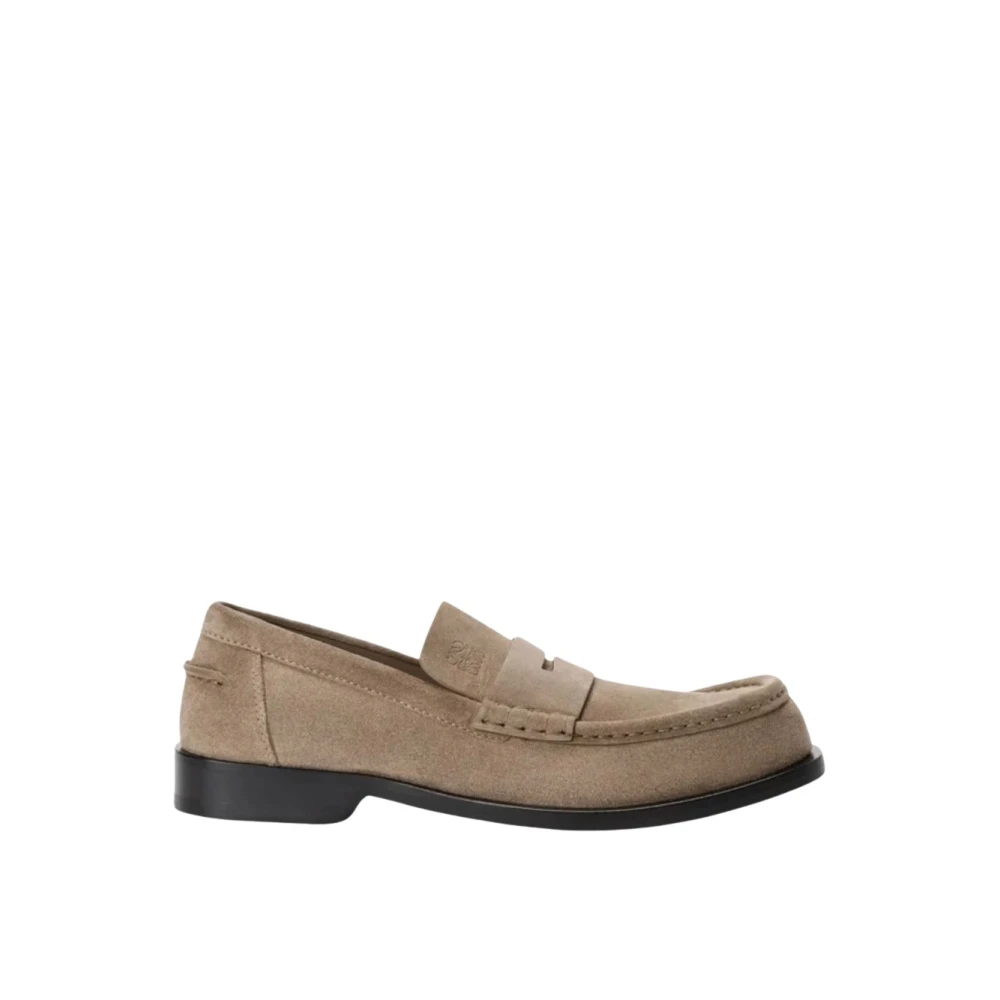Loewe , Loafers, Male, Beige, 7 Uk, Bobine Loafer