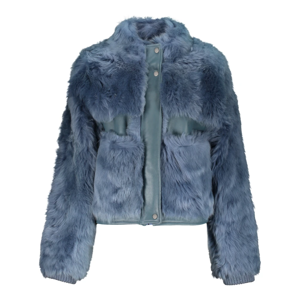 Jackets > Faux Fur & Shearling Jackets - - Lorena Antoniazzi - Modalova