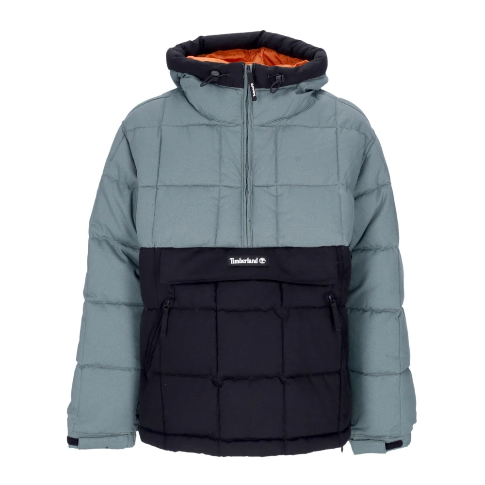 Timberland Puffer Anorak Groen Zwart Donsjas Green Heren