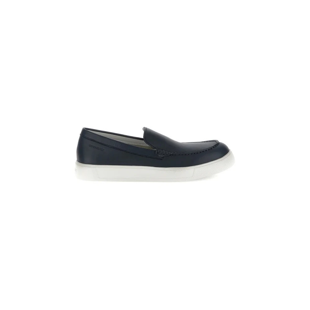 Stonefly Hombre Azul - Mocasín De Cuero - Shoes - 43 Eu