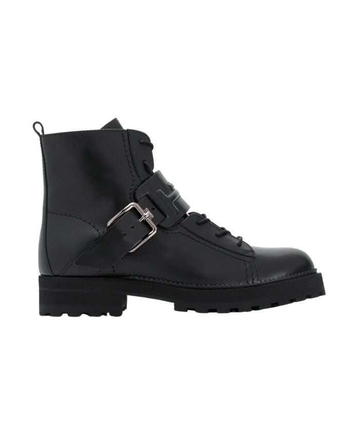 bottines-en-cuir-noir-avec-boucle