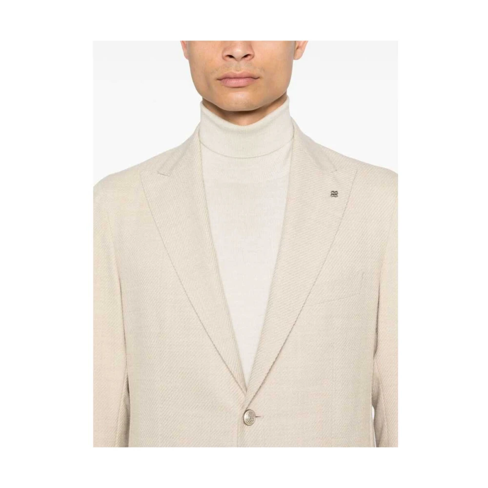 Tagliatore Jas Beige Heren