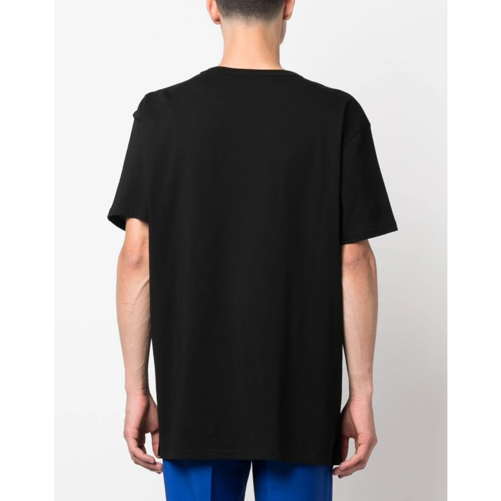 alexander mcqueen Solarised Skull Logo T-shirt Black Heren