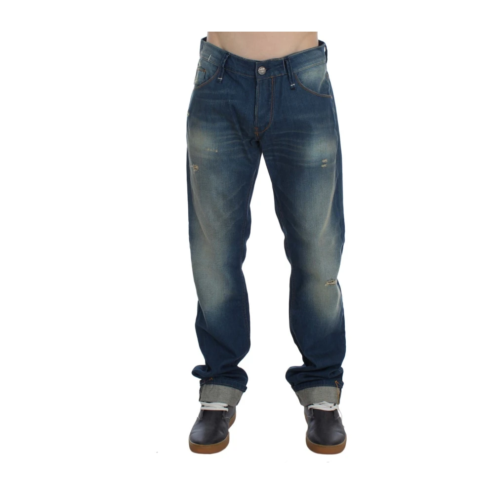 Acht Uomo Blu Jeans Regular Straight Fit