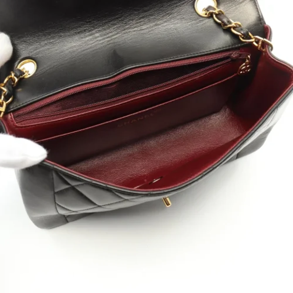 Chanel Vintage Pre-owned Fabric chanel-bags Black Dames