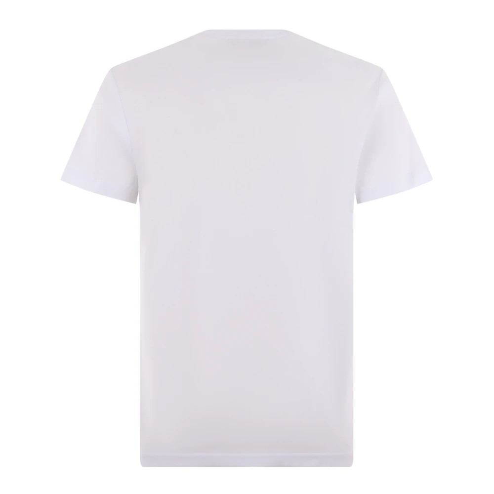 Versace Stijlvolle T-shirts en Polos White Heren