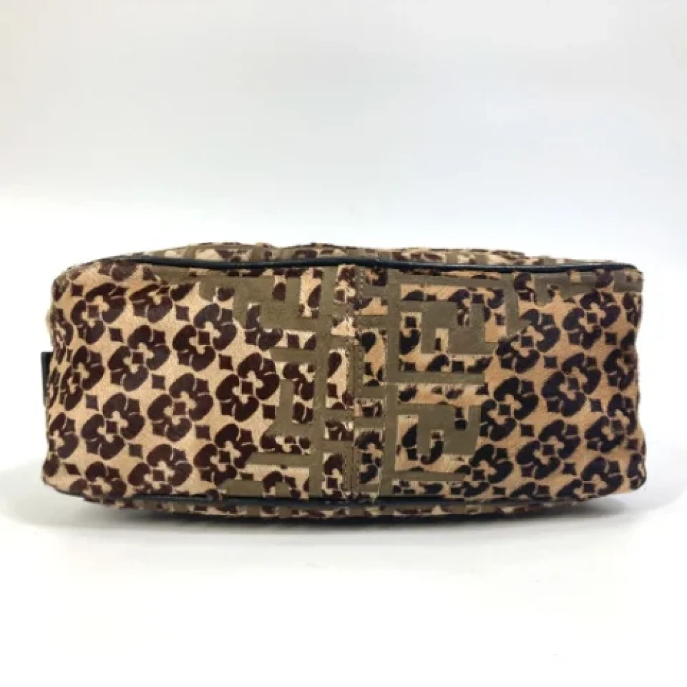 Fendi Vintage Pre-owned Fabric fendi-bags Brown Dames