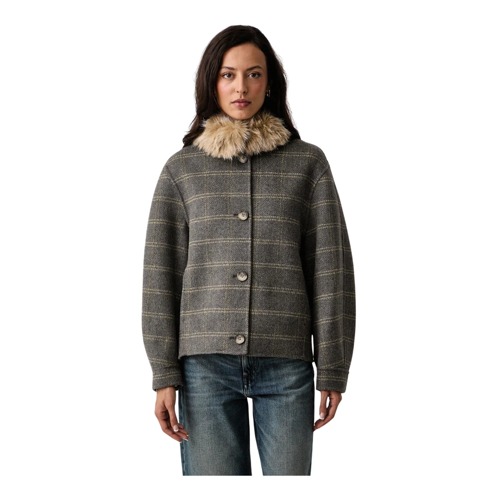 Twinset Donna Grigio Giacche, S, New, - Immagine 2