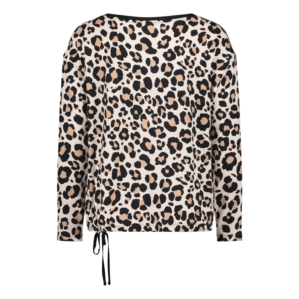 Betty Barclay Casual shirt met dierenprint en glitter Multicolor Dames