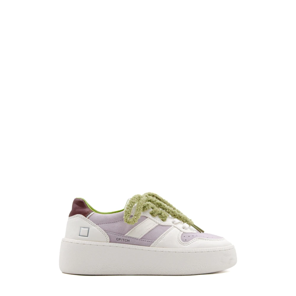 D.a.t.e. Court Platform Touch Dames Schoenen Veelkleurig Multicolor