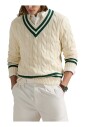 pull-a-col-en-v-raye-en-creme