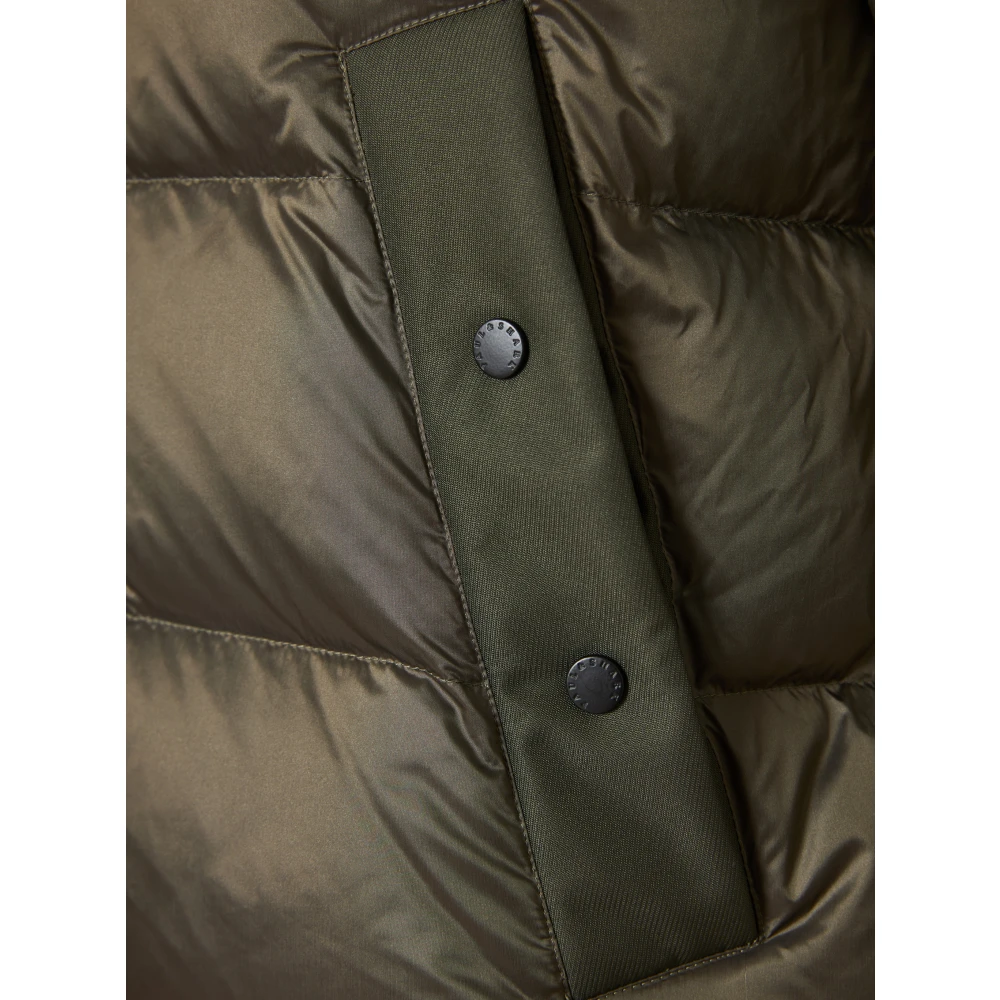 PAUL & SHARK Nylon Hoodie met Zakken Green Heren