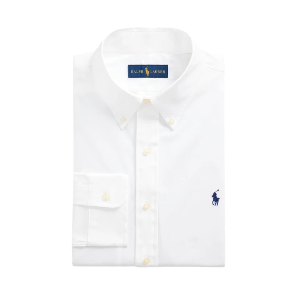Ralph Lauren Klassiek overhemd White Heren