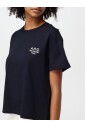 t-shirt-bleu-a-col-rond-decontracte