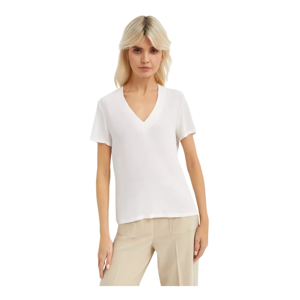 Fay - Tops > T-Shirts - White - Fay - Modalova