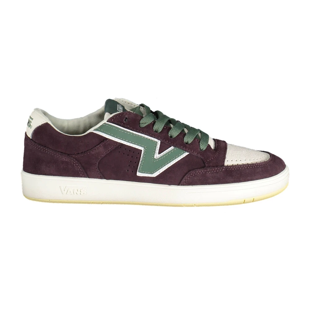 Vans Men's Purple Athletic Shoes With Contrast Details Size 9 Uk