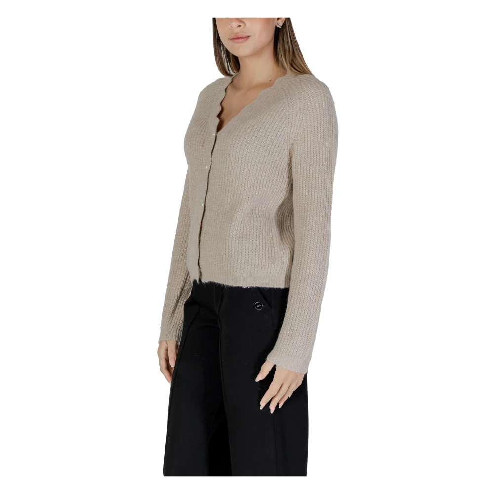 Vila Herfst Winter Dames Gebreide Kleding Collectie Yellow Dames