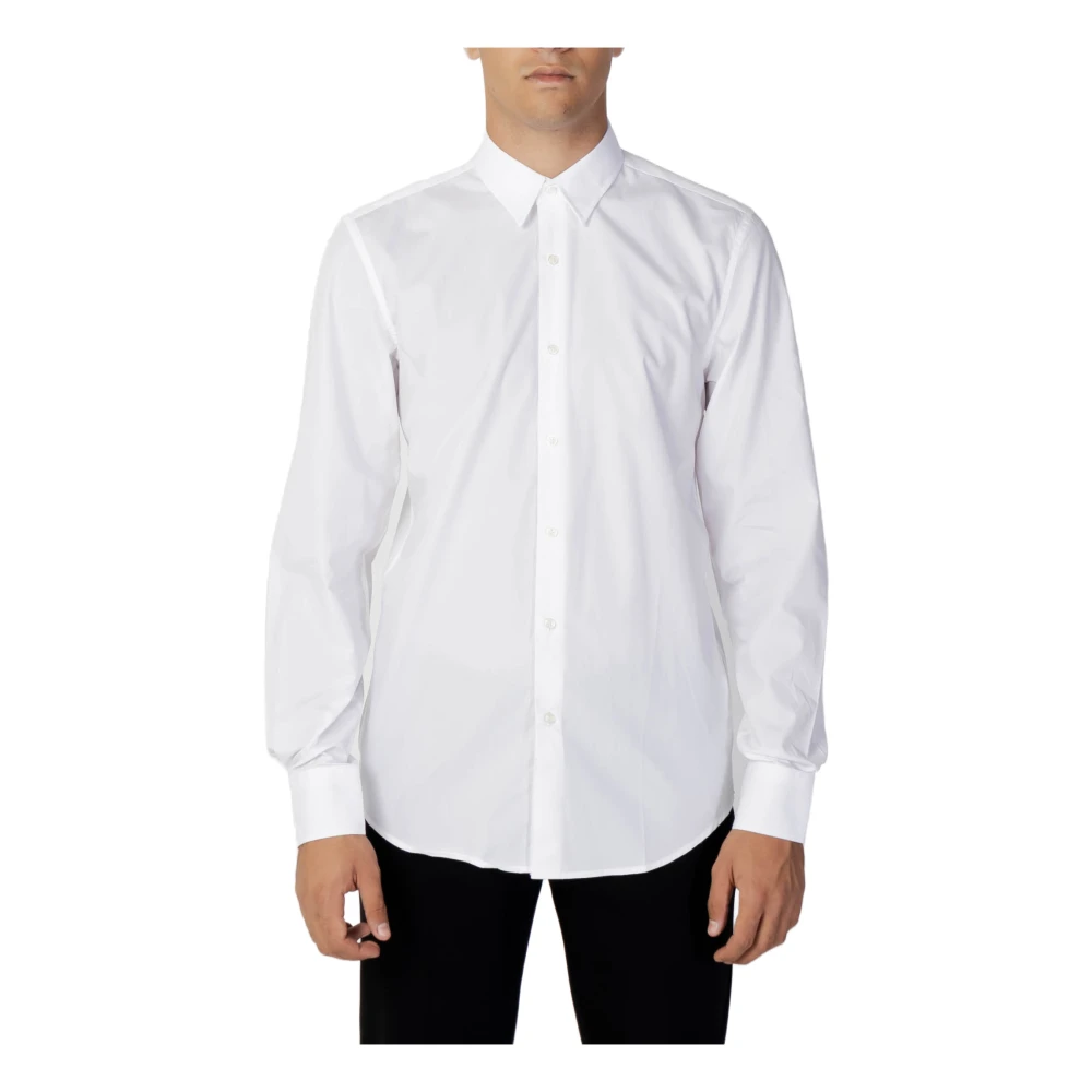 Antony Morato Men's White Casual Shirts, Xs, Long Sleeve Shirt Collection