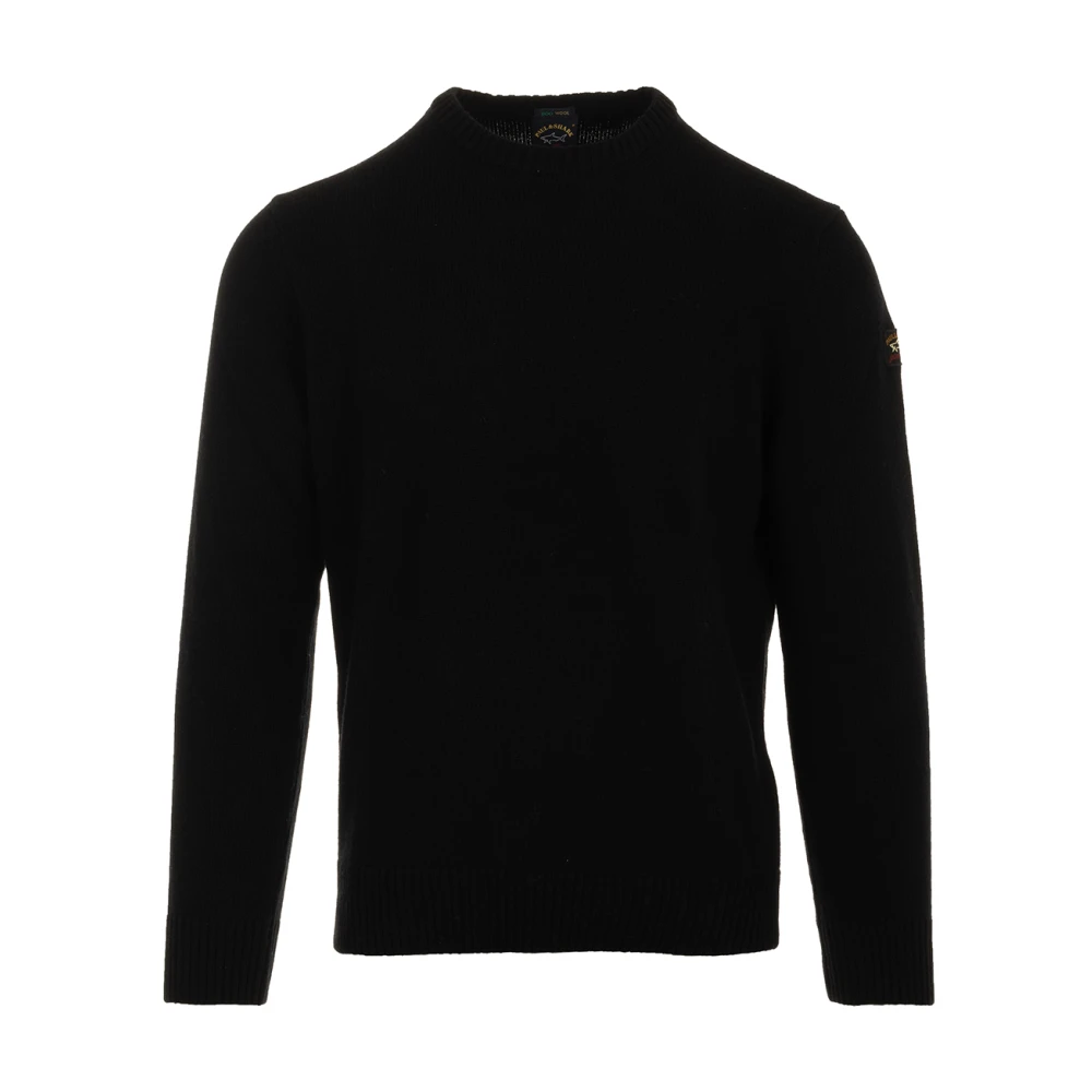 PAUL & SHARK Zwarte Sweaters voor Heren Black Heren