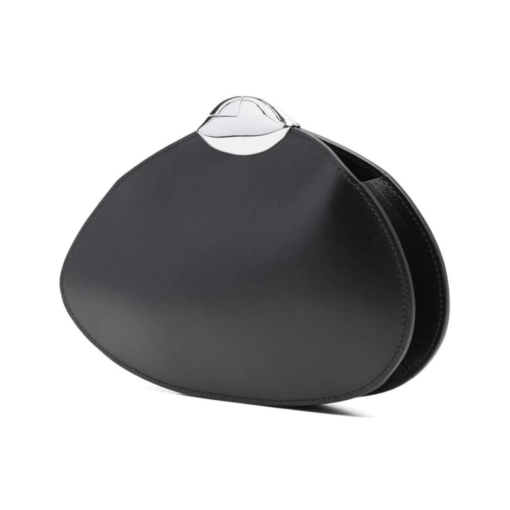Benedetta Bruzziches Zwarte Magnetische Schoudertas Black Dames