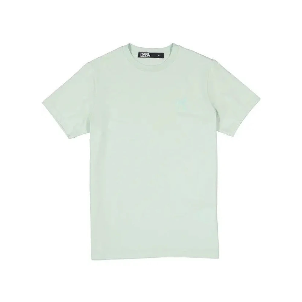 Karl Lagerfeld Lichtgroen Regular Fit T-shirt Green Heren